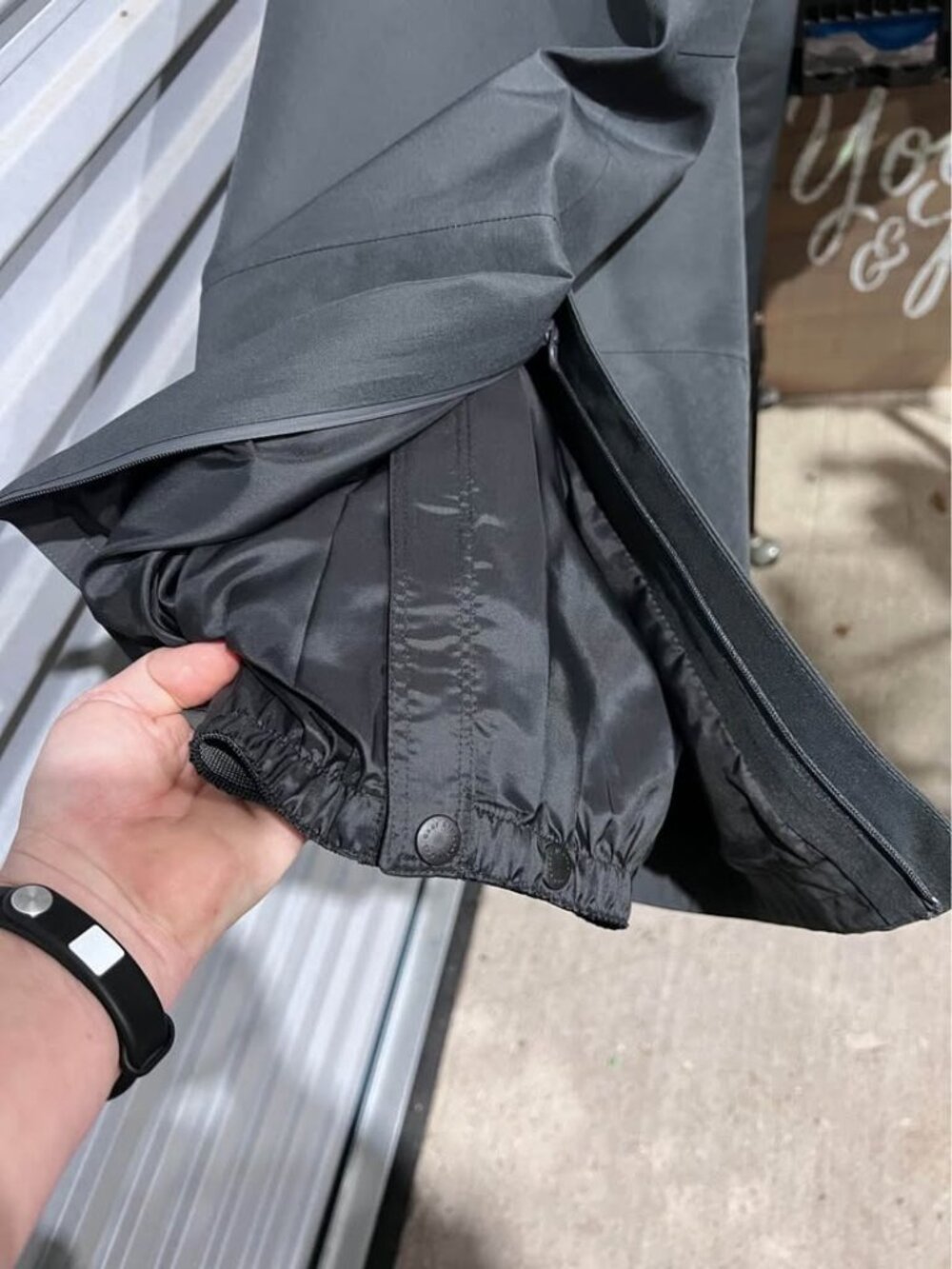 Nike ACG Gore-Tex Storm-FIT ADV Chena Vortex Snow Bib Pants Black Waterproof Win - Picture 9 of 10